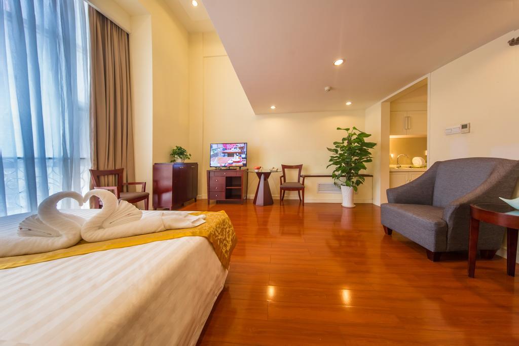 Yantai Meiya International Aparthotel Luaran gambar